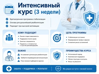 Реабилитация за 21 день в Николаевске-на-Амуре